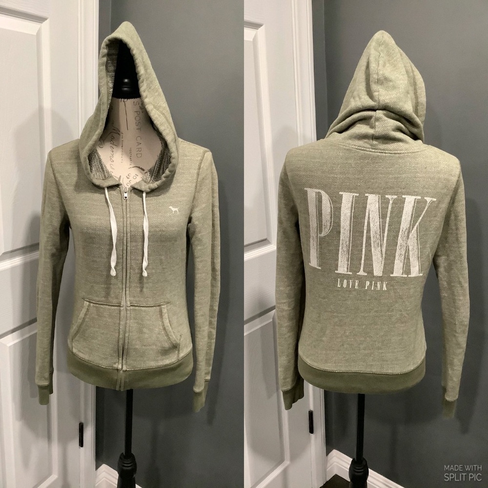 PINK BY VICTORIAS SECRET‎ FULL ZIP HOODIE